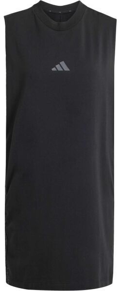 adidas ESSENTIALS 3-STRIPES DRESS Dámske šaty, čierna, veľkosť