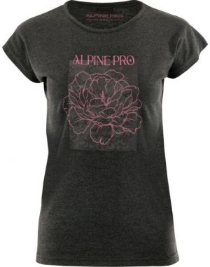 ALPINE PRO SEWRA Dámske tričko, čierna, veľkosť