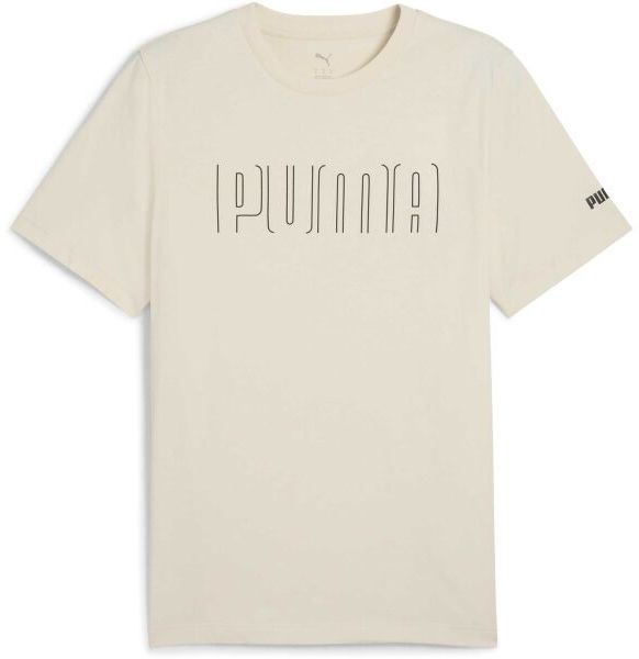 Puma SPORT GRAPHIC TEE Pánske tričko, béžová, veľkosť