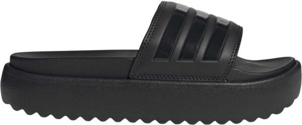 adidas ADILETTE PLATFORM Dámske šľapky, čierna, veľkosť 40.5