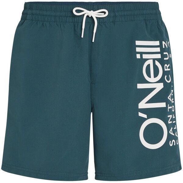 O'Neill ORIGINAL CALI 16'' Pánske plavecké šortky, tmavo zelená, veľkosť