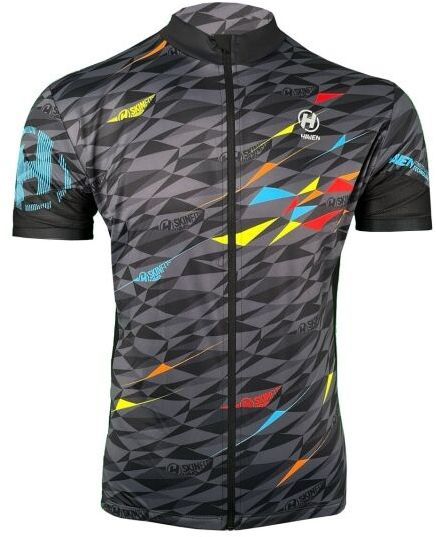 HAVEN TEAM NEO MEN Pánsky cyklistický dres, čierna, veľkosť