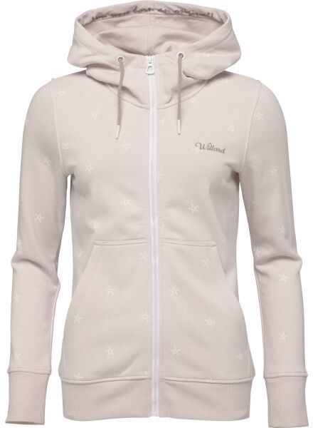 Willard VANESA Dámska mikina so zapínaním po celej dĺžke, ružová, veľkosť