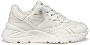 Geox J LOFTUS A Dievčenská vychádzková obuv, biela, veľkosť