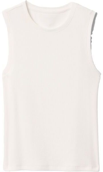 GAP RIB SHELL Dámsky top, biela, veľkosť