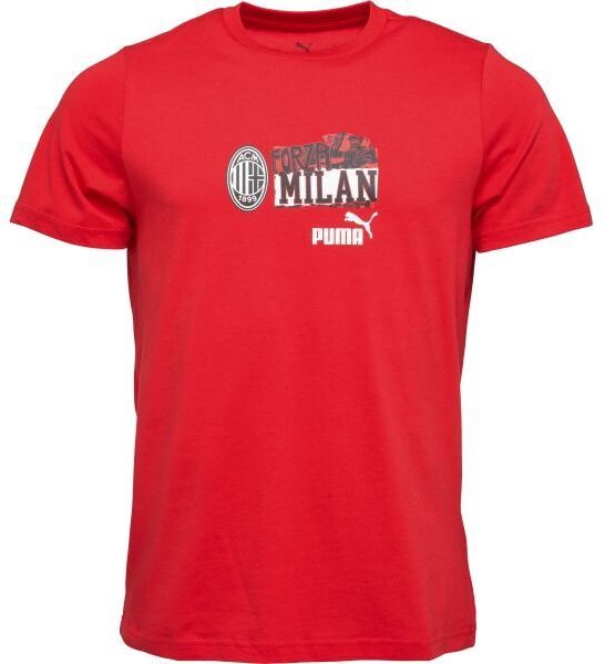 Puma AC MILAN NRGY TEE Pánske tričko, červená, veľkosť