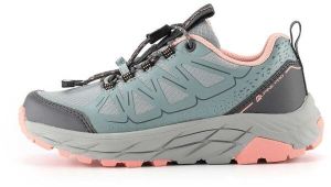 ALPINE PRO KYRO Detská outdoorová obuv, sivá, veľkosť