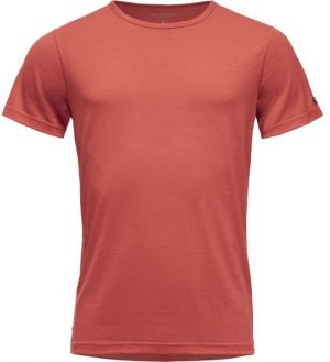 Devold BREEZE MERINO 150 T-SHIRT Pánske tričko, červená, veľkosť