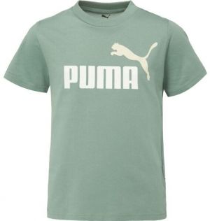 Puma ESSENTIALS 2 COLOR N0.1 LOGO TEE B Chlapčenské tričko, zelená, veľkosť