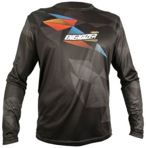 HAVEN ENERGIZER CRAZY LONG Pánsky voľný cyklistický dres, čierna, veľkosť