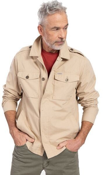 BUSHMAN DECLAN Ľahká pánska bunda, béžová, veľkosť XXXL