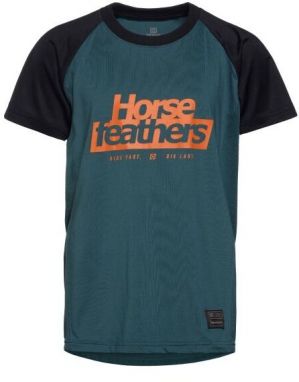 Horsefeathers SPIKE YOUTH Detský cyklistický dres, tmavo modrá, veľkosť