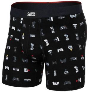 SAXX VIBE EXTRA Pánske boxerky, čierna, veľkosť