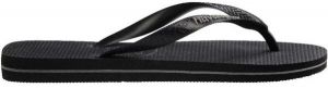 HAVAIANAS RUBBER LOGO FILETE Pánske žabky, čierna, veľkosť 45/46