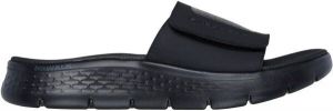 Skechers GO WALK FLEX - SANDBAR Pánske šľapky, čierna, veľkosť
