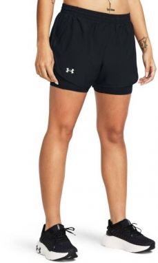 Under Armour FLY BY 2'' Dámske šortky, čierna, veľkosť