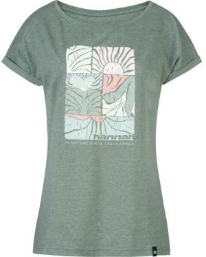 Hannah CHILLI Dámske tričko, svetlo zelená, veľkosť