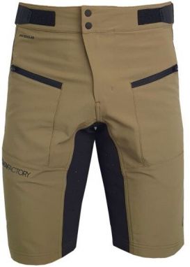 HAVEN FACTORY AIR HMS Pánske cyklistické kraťasy, khaki, veľkosť