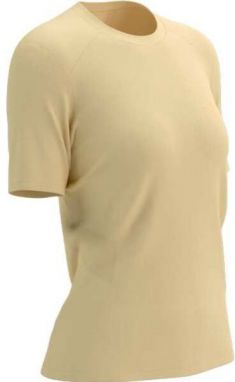 Compressport PERFORMANCE SS TSHIRT W Dámske bežecké tričko, žltá, veľkosť