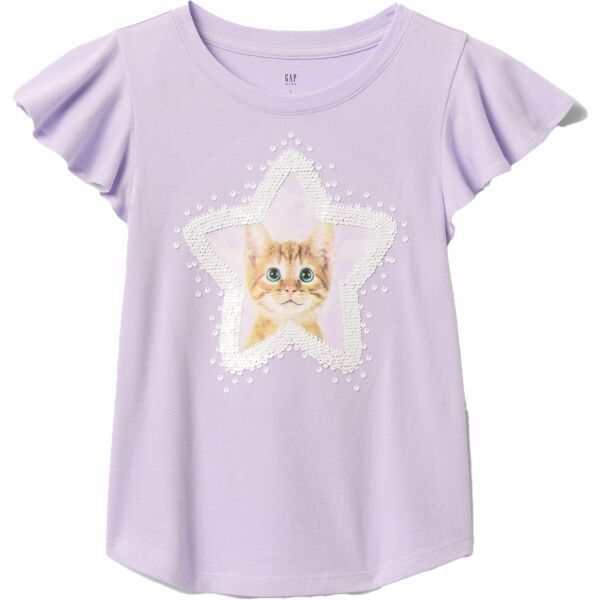 GAP FLIPPY Dievčenské tričko, fialová, veľkosť