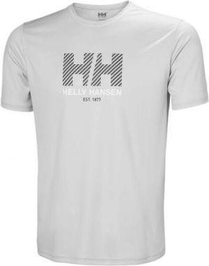Helly Hansen HH TECH GRAPHIC UPF 50+ T-SHIRT 2.0 Pánske tričko, sivá, veľkosť