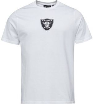 New Era LAS VEGAS RAIDERS NFL LOGO Pánske tričko, biela, veľkosť