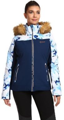 KILPI LENA Dámska lyžiarska bunda s integrovaným vyhrievaním, tmavo modrá, veľkosť