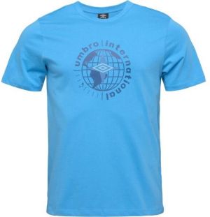 Umbro GLOBE GRAPHIC TEE Pánske tričko, modrá, veľkosť