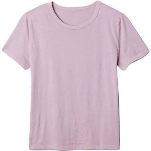GAP ORGANIC VINT CRW Dámske tričko, fialová, veľkosť