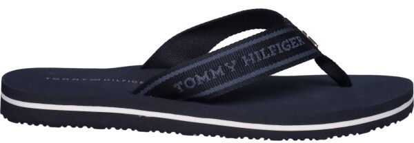 Tommy Hilfiger WEBBING BEACHSANDAL Dámske žabky, tmavo modrá, veľkosť