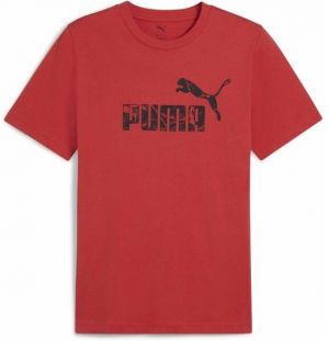 Puma GRAPHIC NO.1 LOGO TEE Pánske tričko, červená, veľkosť