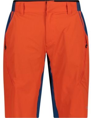 CMP MAN FREE BIKE BERMUDA Pánske cyklistické krátke nohavice, oranžová, veľkosť