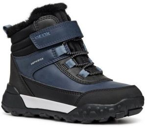 Geox J TREKKYUP Chlapčenské zimné topánky, tmavo modrá, veľkosť