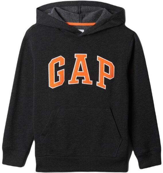 GAP V-NEW CAMPUS LOGO HOOD Chlapčenská mikina, čierna, veľkosť