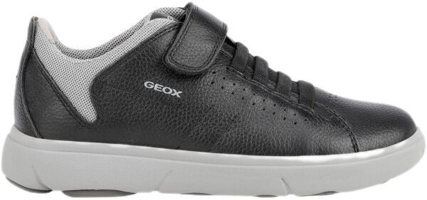 Geox J NEBCUP Chlapčenské voľnočasové topánky, čierna, veľkosť
