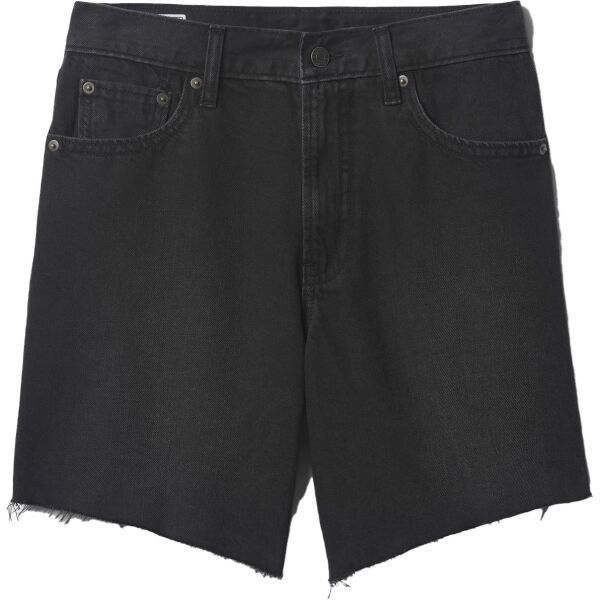 GAP LOOSE BERMUDA Dámske kraťasy, čierna, veľkosť