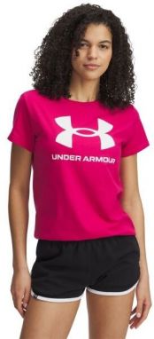 Under Armour LIVE SPORTSTYLE GRAPHIC SS Dámske tričko, ružová, veľkosť