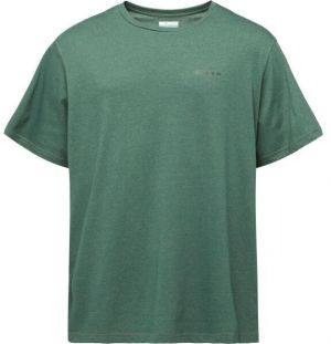 Columbia THISTLETOWN HILLS SHORT SLEEVE Pánske outdoorové tričko, zelená, veľkosť