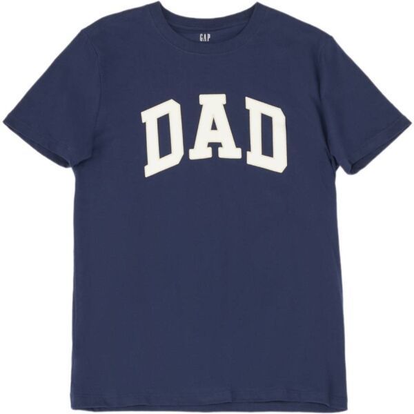 GAP V-DAD Pánske tričko, tmavo modrá, veľkosť