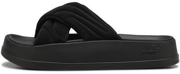 Puma LEADCAT PLATFORM Dámske šľapky, čierna, veľkosť 38