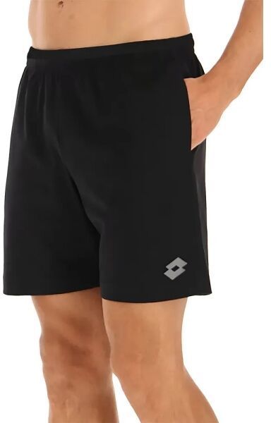 Lotto RUNNING SHORTS Pánske krátke nohavice na behanie, černá, veľkosť