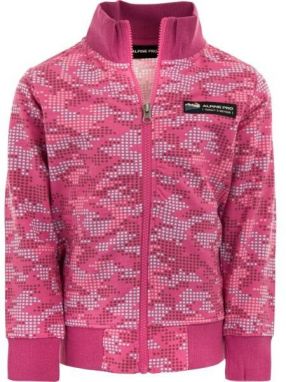 ALPINE PRO IMEVO Detská mikina, ružová, veľkosť 128-134