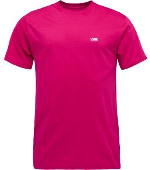 Vans MN LEFT CHEST LOGO TEE Pánske tričko, ružová, veľkosť