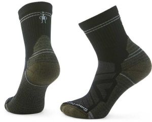 Smartwool W HIKE LIGHT CUSHION MID CREW Dámske outdoorové ponožky, čierna, veľkosť