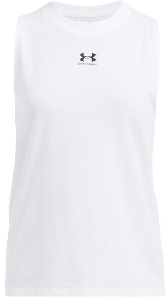 Under Armour CAMPUS MUSCLE Dámske tielko, biela, veľkosť M