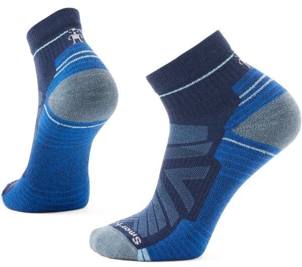 Smartwool HIKE LIGHT CUSHION ANKLE Pánske outdoorové ponožky, tmavo modrá, veľkosť