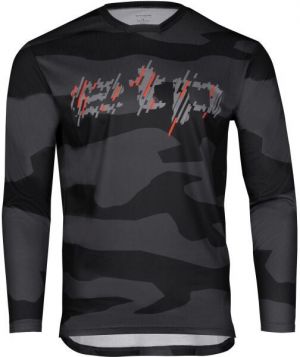 Etape ROCKY Pánske MTB tričko, čierna, veľkosť
