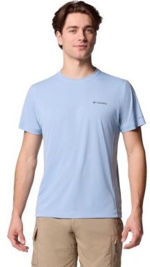 Columbia ZERO RULES LIGHT SS GRAPHIC CREW Pánske tričko, svetlomodrá, veľkosť