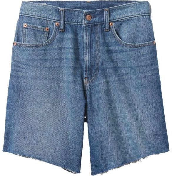 GAP LOOSE BERMUDA Dámske šortky, modrá, veľkosť