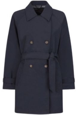 Geox W ILDE Dámsky trenčkot, tmavo modrá, veľkosť